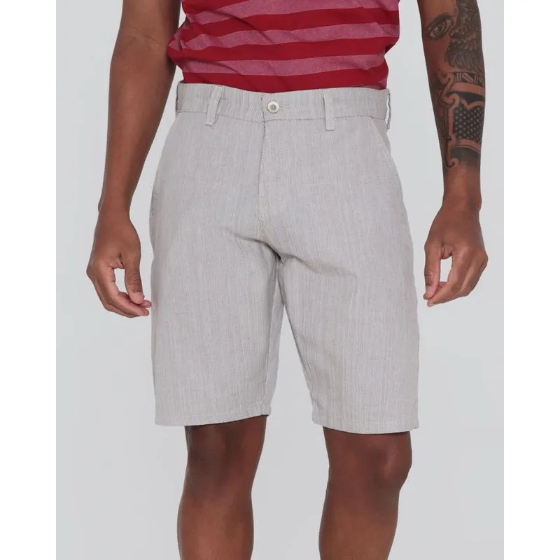 Bermuda Masculina Reta Sustentável Bege 44