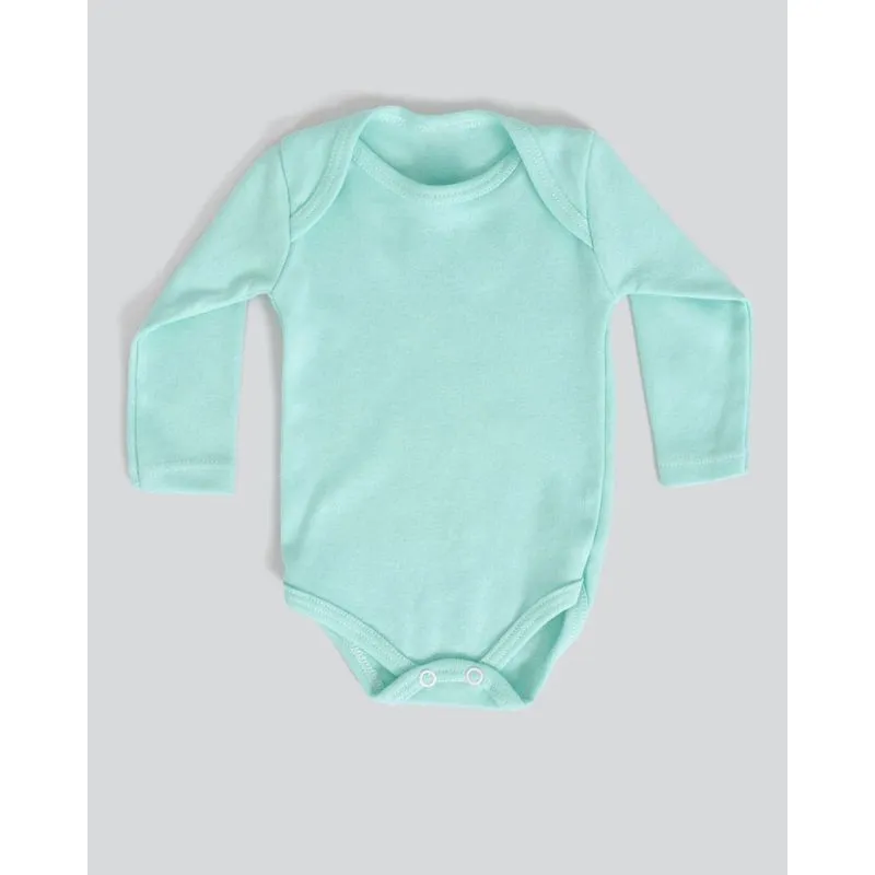 Body Bebê Básico Verde G