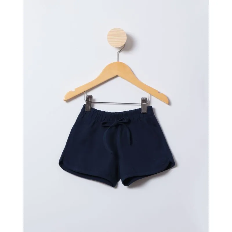 Short Bebê Boxer Azul Marinho 1