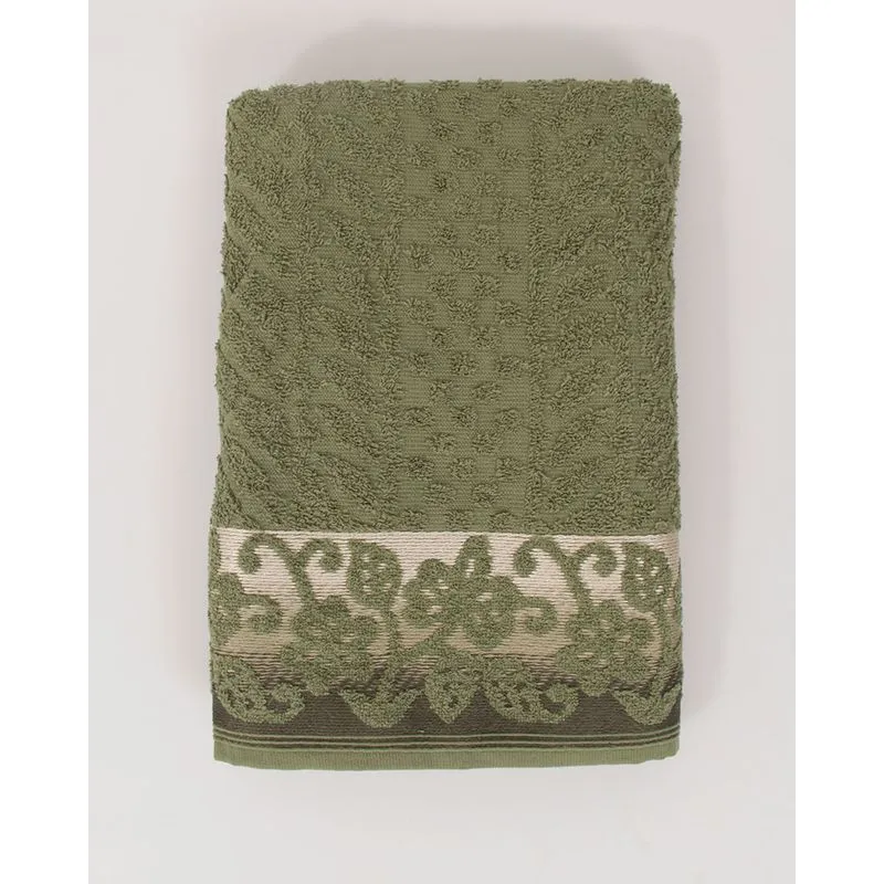Toalha de Banho Valletex 135cm x 68cm Dakota Verde UN