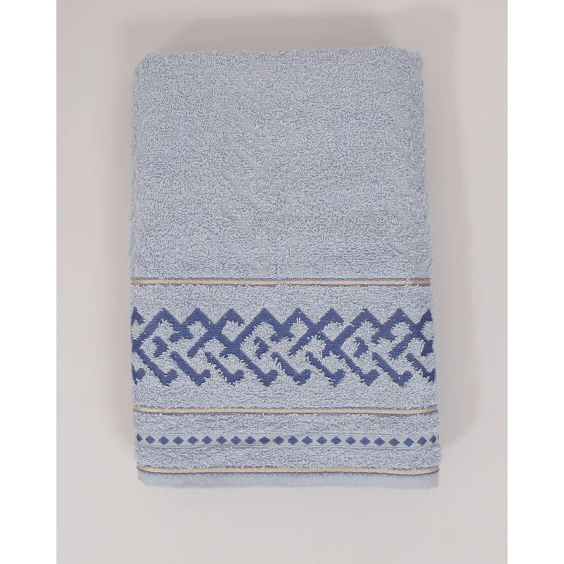 Toalha de Banho Valletex 68cmx135cm Dallas Azul UN