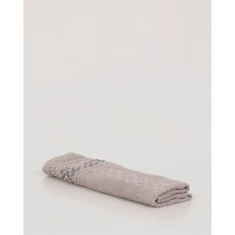 Toalha De Rosto Valletex 48cmx70cm Dallas Cinza UN