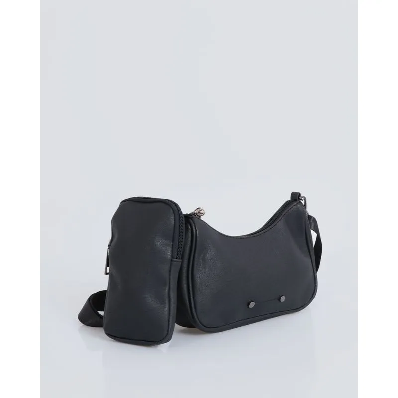 Bolsa Transversal Comfort Porta Celular Preta UN