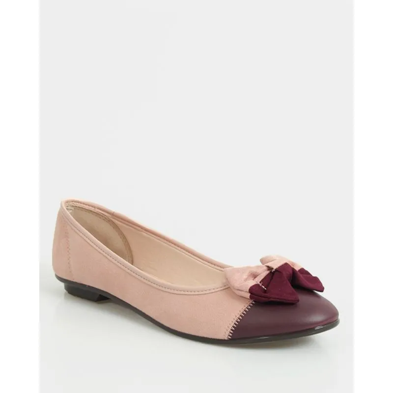 Sapatilha Feminina Moleca Bicolor Rosa 35