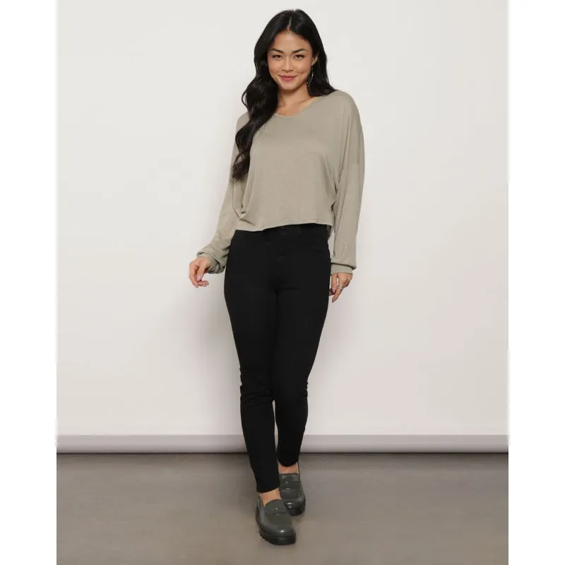 Calça Sarja Sawary Feminina Skinny Preta 38