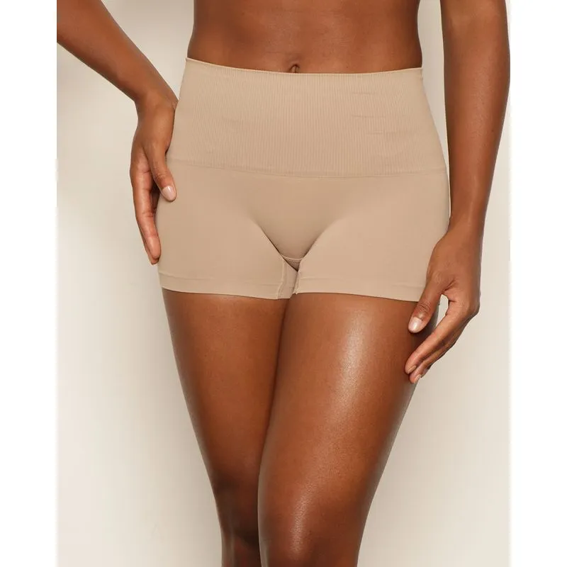 Calcinha Feminina Boxer Modeladora Trifil Bege 14612000019029UN