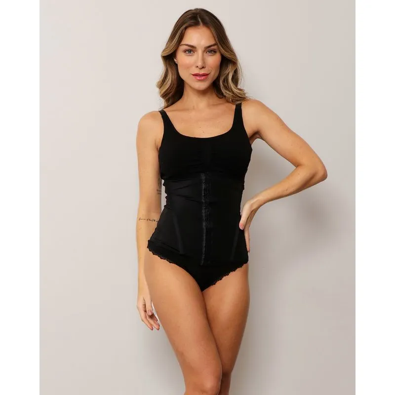 Cinta Modeladora Cetinete Com Barbatana Preta G