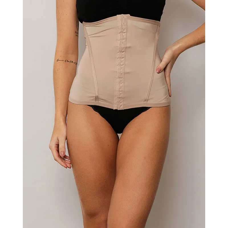 Cinta Modeladora Cetinete Com Barbatana Bege GG