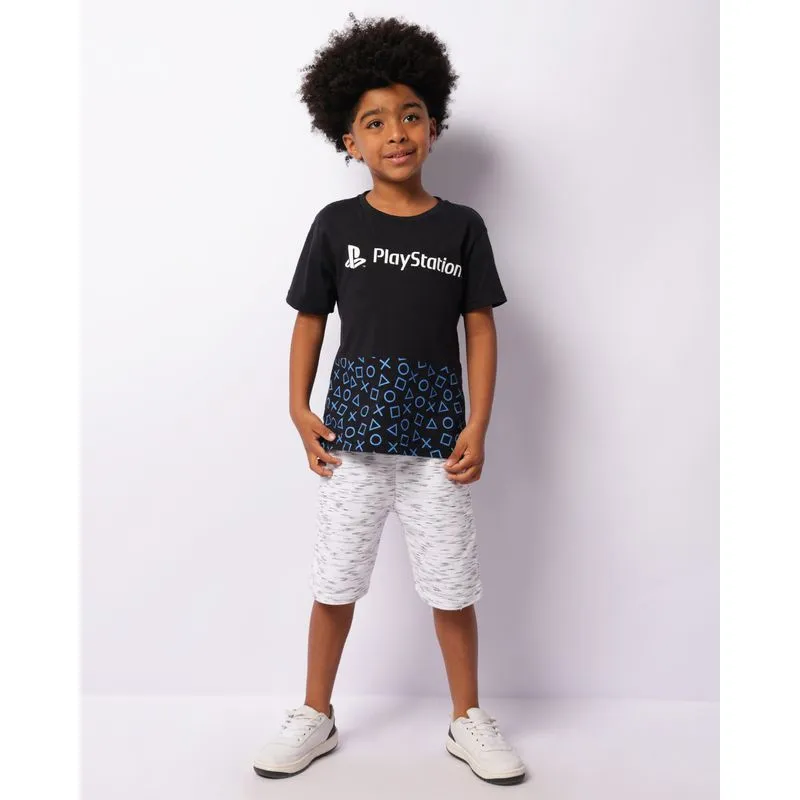 Bermuda Infantil Moletinho Flamê Branca 35141000345107UN