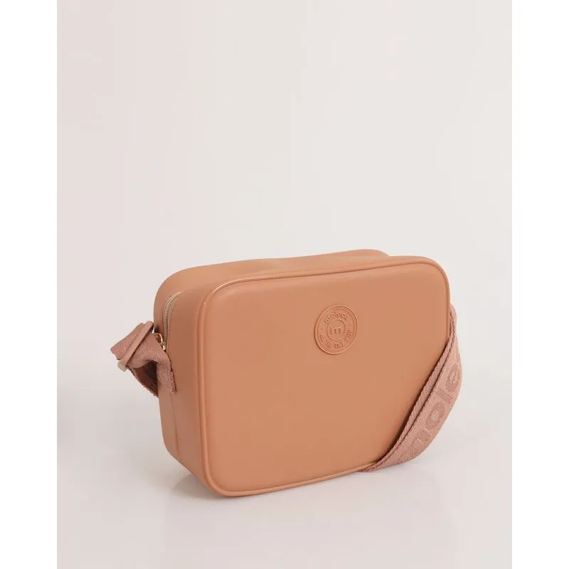 Bolsa Feminina Transversal Moleca Bege UN