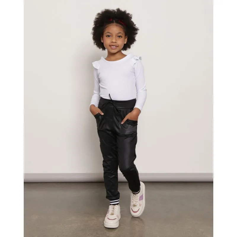 Calça Infantil Cirre Jogger Preta 10