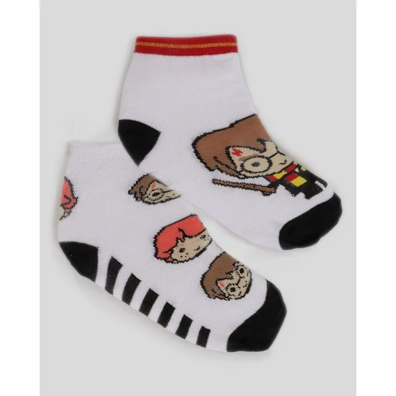 Kit Meia Infantil 2 Pares Harry Potter Warner Preta 30 A 33