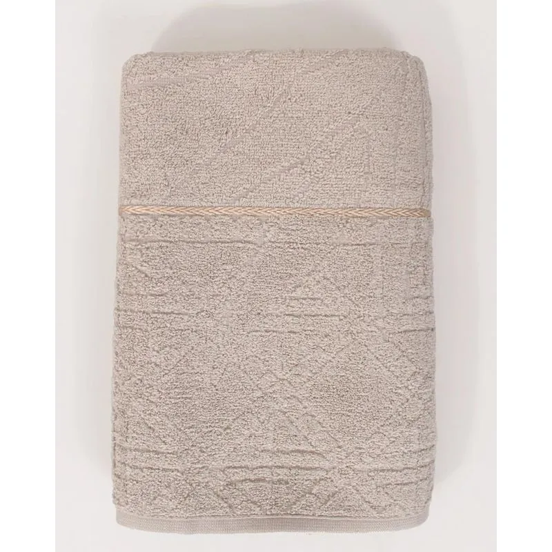 Toalha de Banho Atlantica 70cm x 135cm Nativa Cinza UN