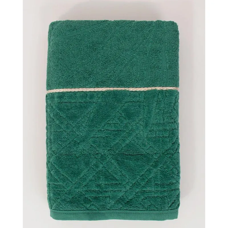 Toalha de Banho Atlantica 70cm x 135cm Nativa Verde UN