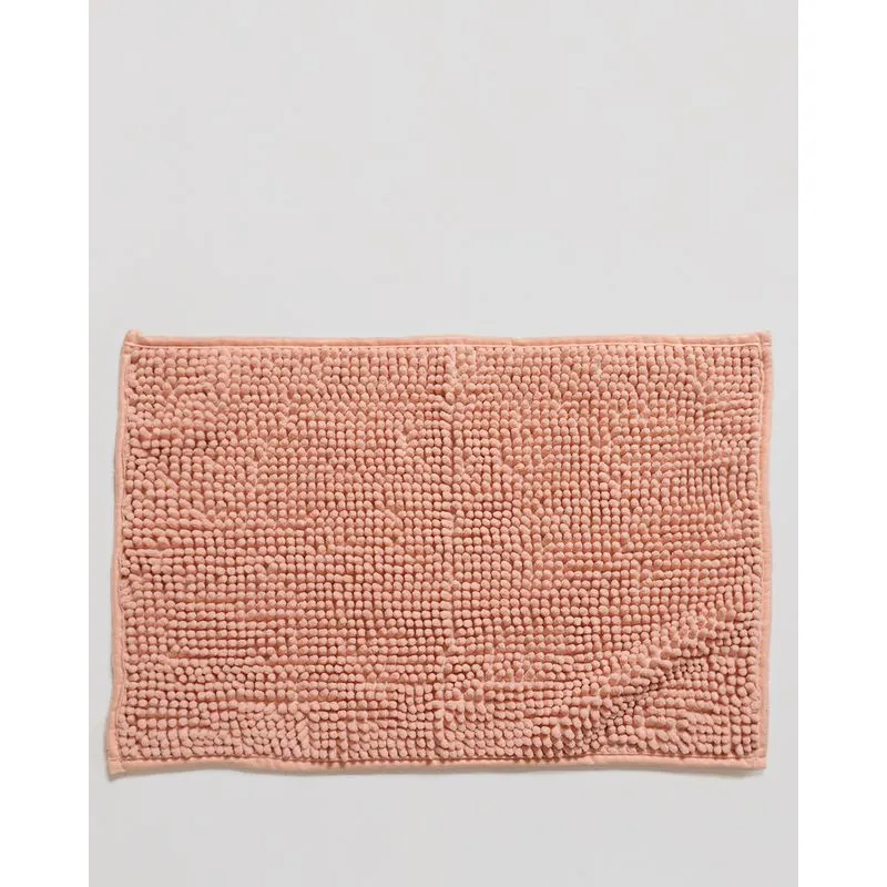 Tapete Bolinha Antiderrapante 38cm x 58cm Rosa UN