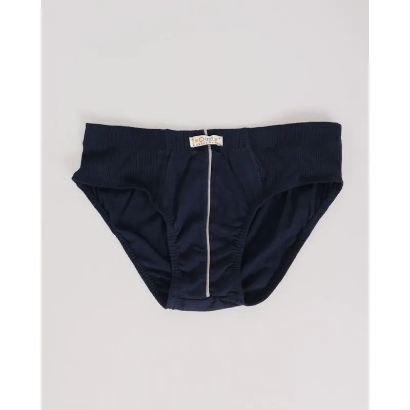 Kit Com 3 Cuecas Juvenil Slip Azul Cinza E Marinho GG