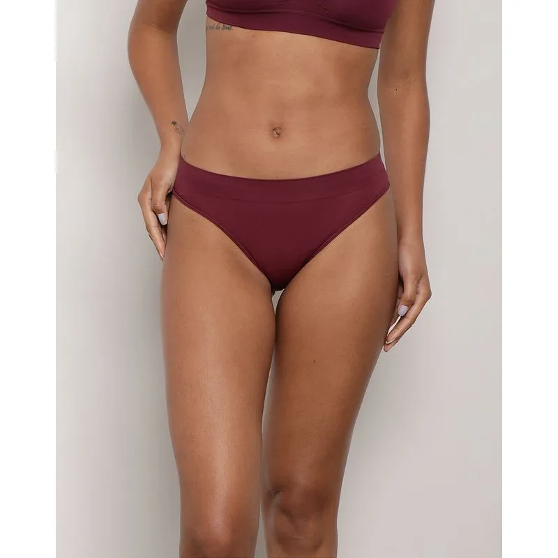 Calcinha Feminina Biquíni Zee Rucci Vinho M