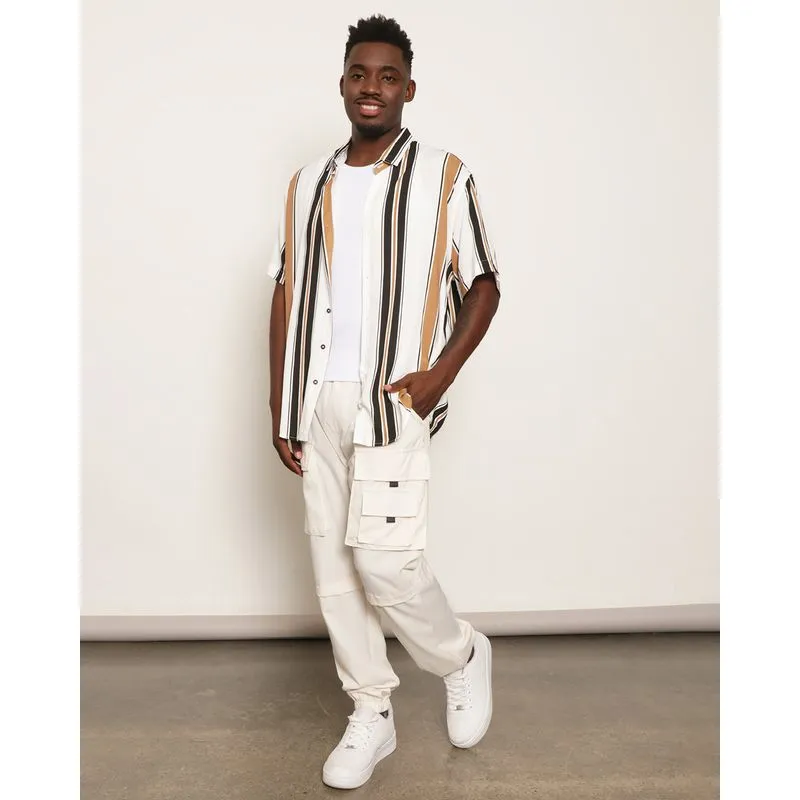 Calça Masculina Jogger Com Bolsos Off White GG