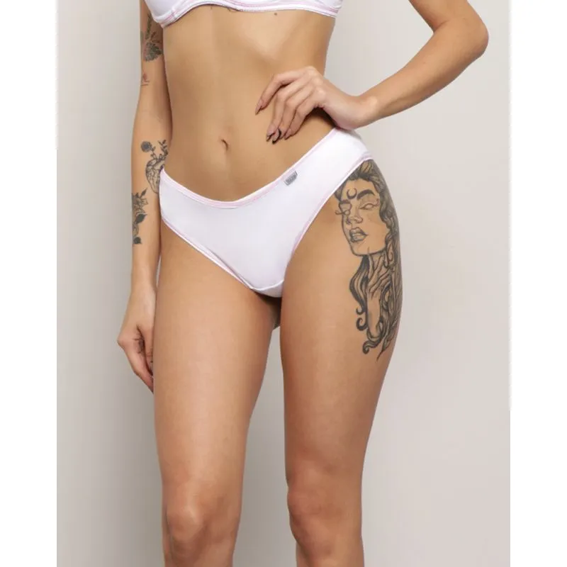 Calcinha Feminina Biquíni Branca P