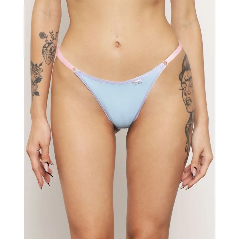 Calcinha Feminina String Azul GG