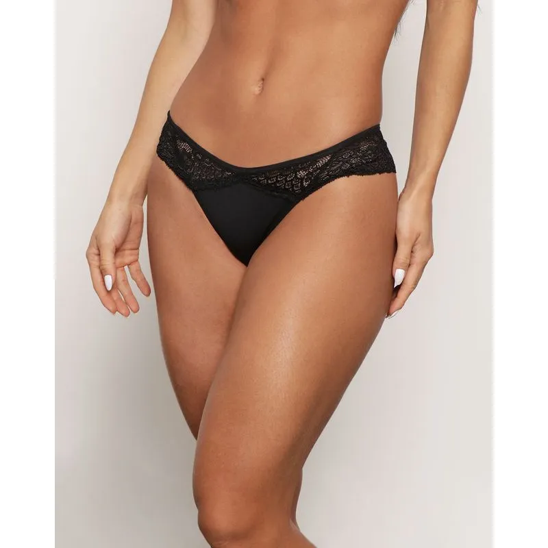 Calcinha Feminina Fio Renda Preta M