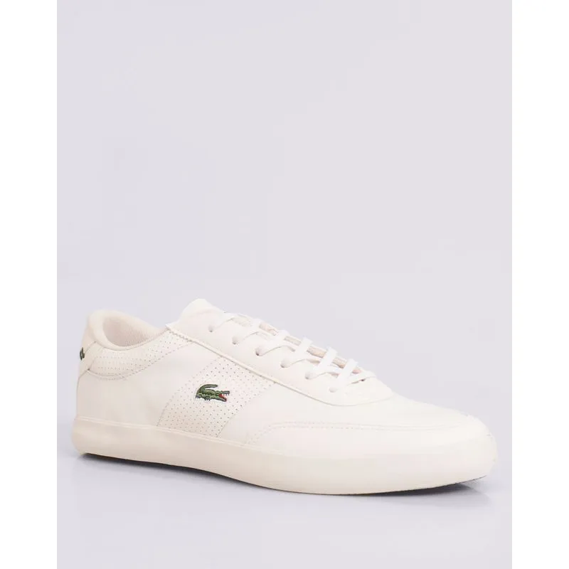 Tênis Masculino Casual Lacoste Court Master Ortholite Branco 40