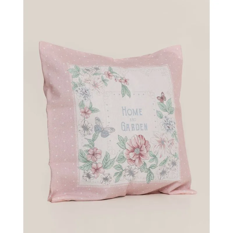 Capa de Almofada DÖhler 40cm x 40cm Rosa UN