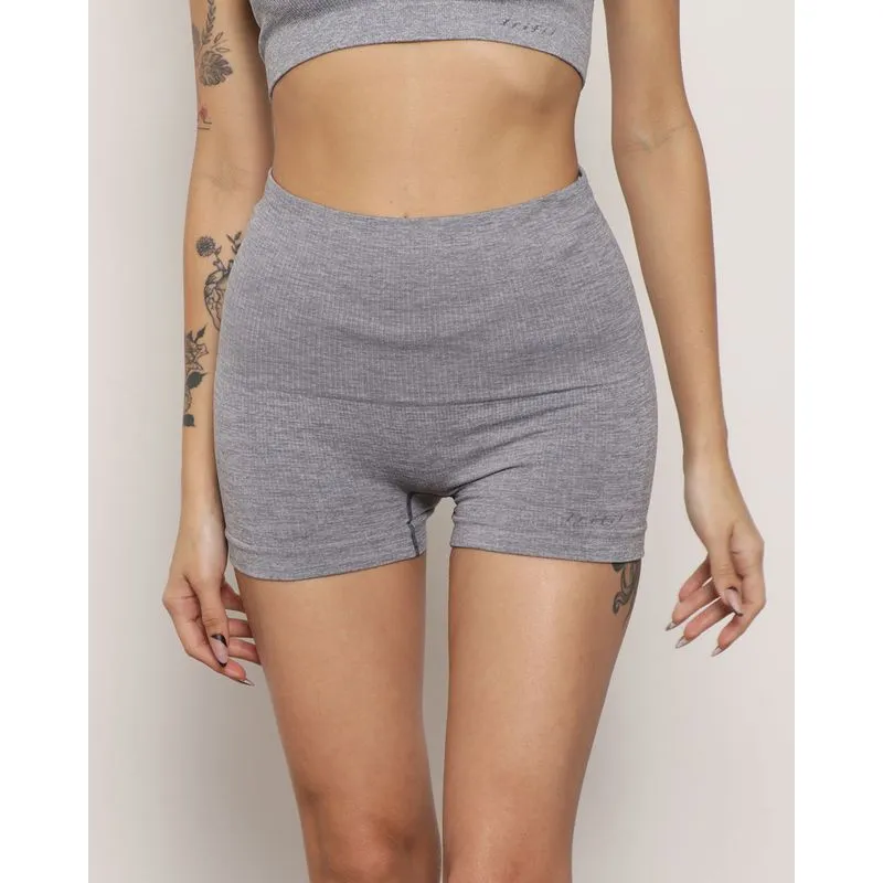 Calcinha Feminina Trifil Modeladora Alta Boxer Cinza G