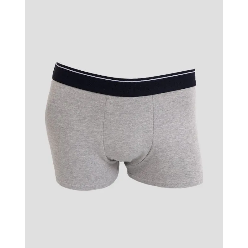 Cueca Masculina Mash Boxer Lisa Cinza G