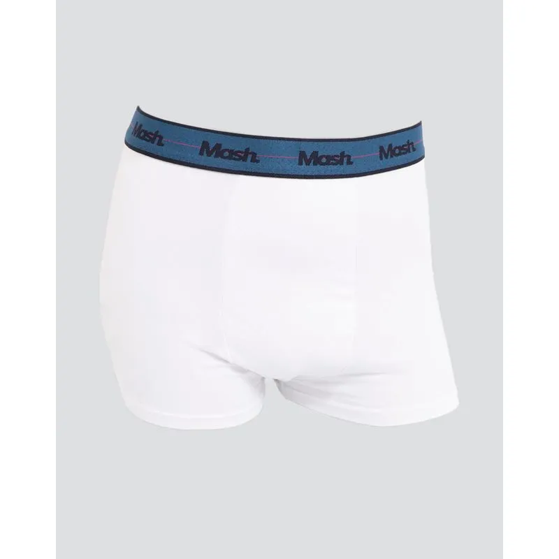 Cueca Masculina Mash Boxer Elástico Branca GG