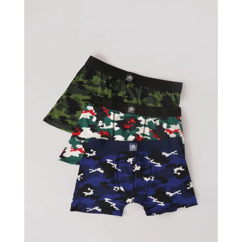 Cueca Boxer Masculina Estampa e Cores Sortidas GG