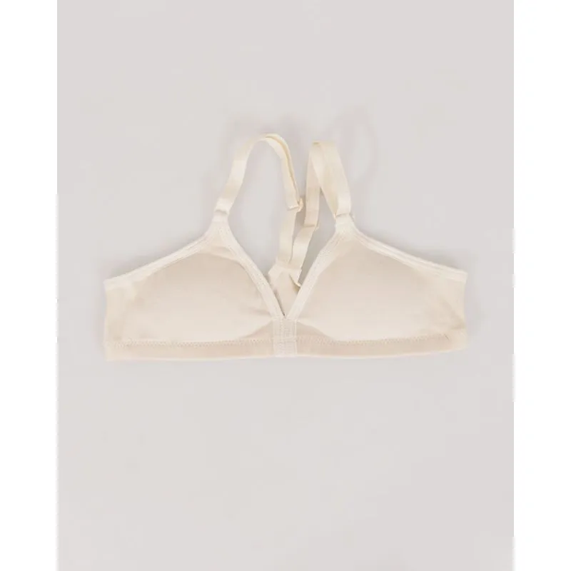 Sutiã Juvenil DelRio Com Bojo Liso Off White GG