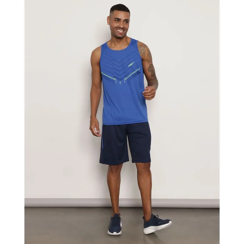 Bermuda Masculina Esportiva Recortes Marinho P