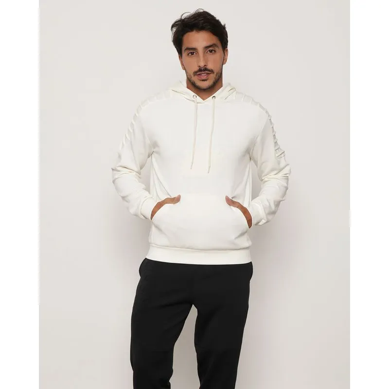 Blusão Masculino Helanca Off White P