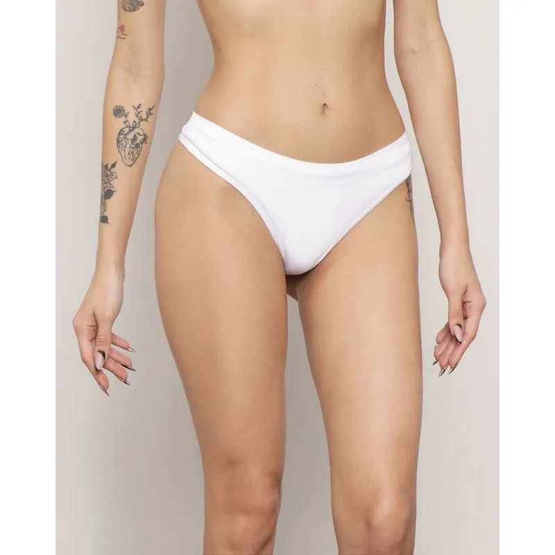Calcinha Feminina Zee Rucci Sem Costura Fio Branca G