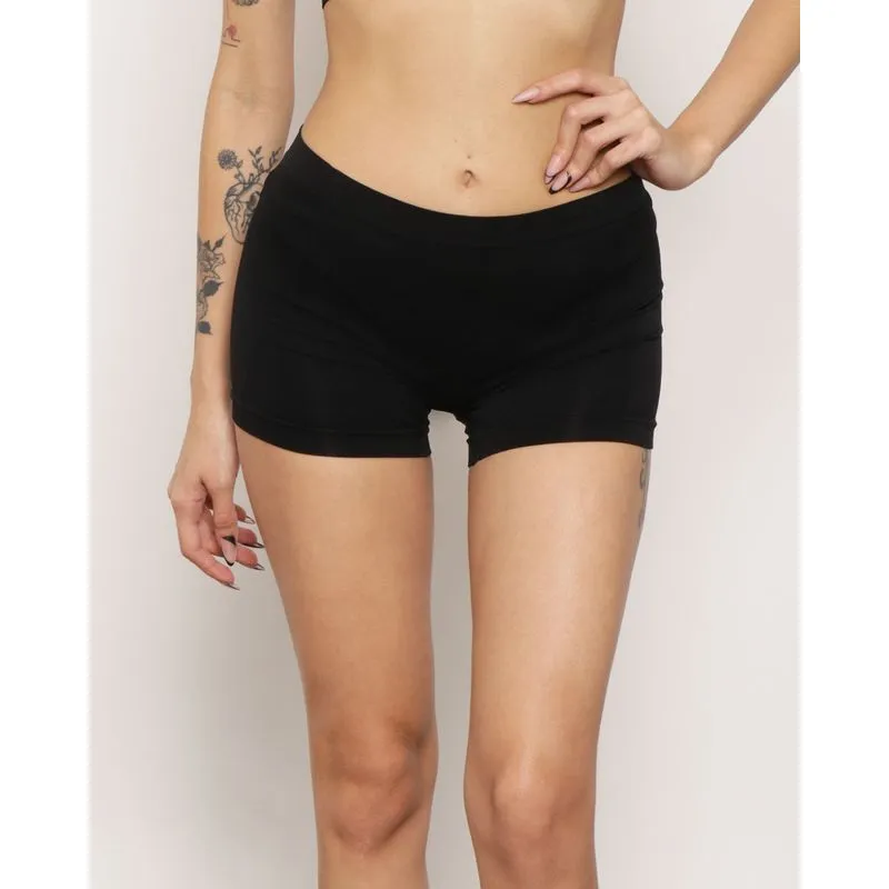 Calcinha Feminina Zee Rucci Boxer Sem Costura Preta G