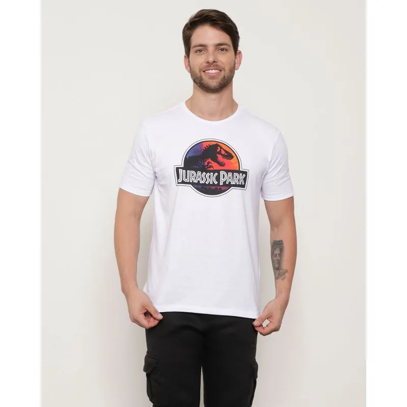 Camiseta Masculina Com Estampa Fatal Branca G