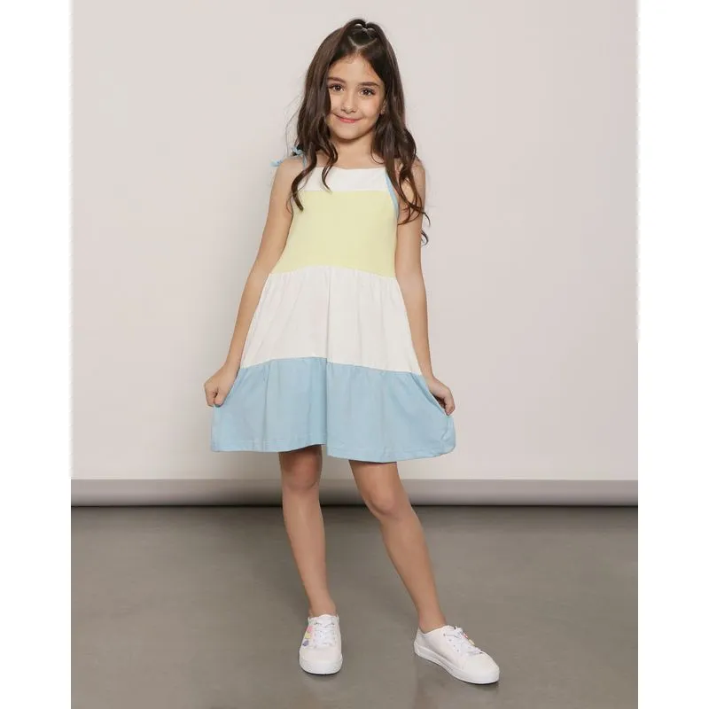 Vestido Infantil De Alcinha Três Marias Azul 8