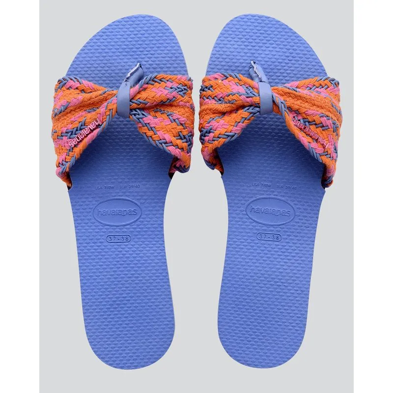 Rasteira Havaianas Feminino You Stopez Mesh Lilás 37/38