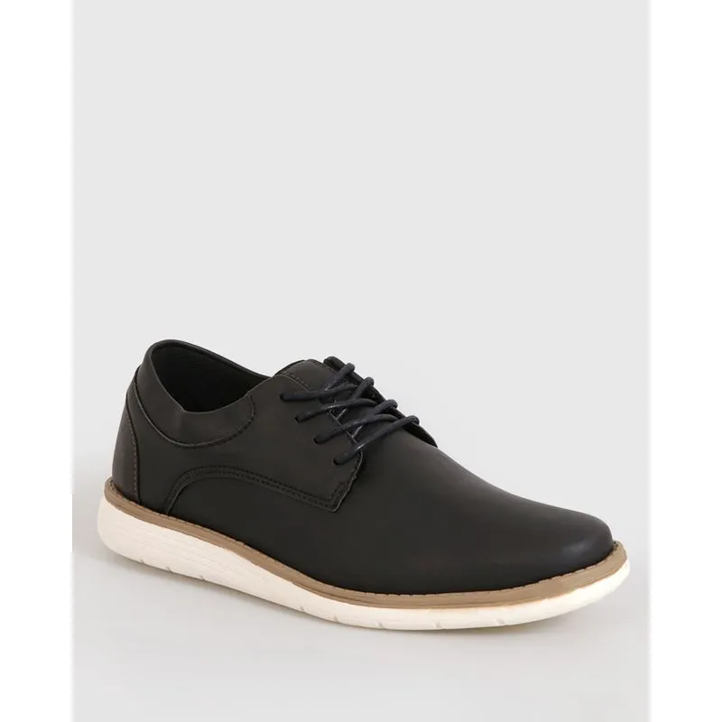 Sapato Masculino Casual Com Cadarço Preto 44