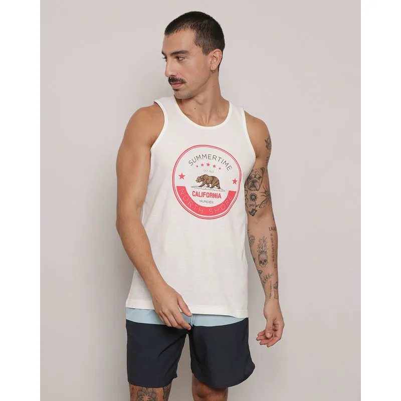 Regata Masculina Surf Summertime Off White M