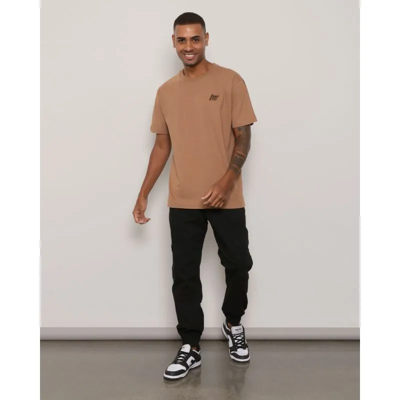 Calça Sarja Jogger Masculina Bolso Cargo Preta 48