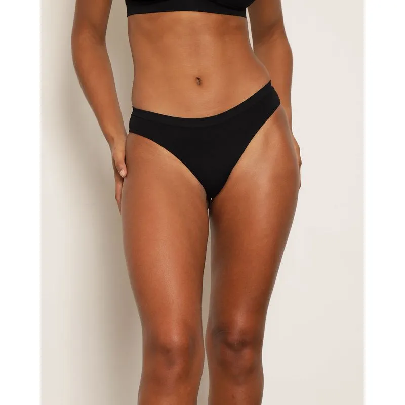 Calcinha Feminina Biquíni Sem Costura Preto G