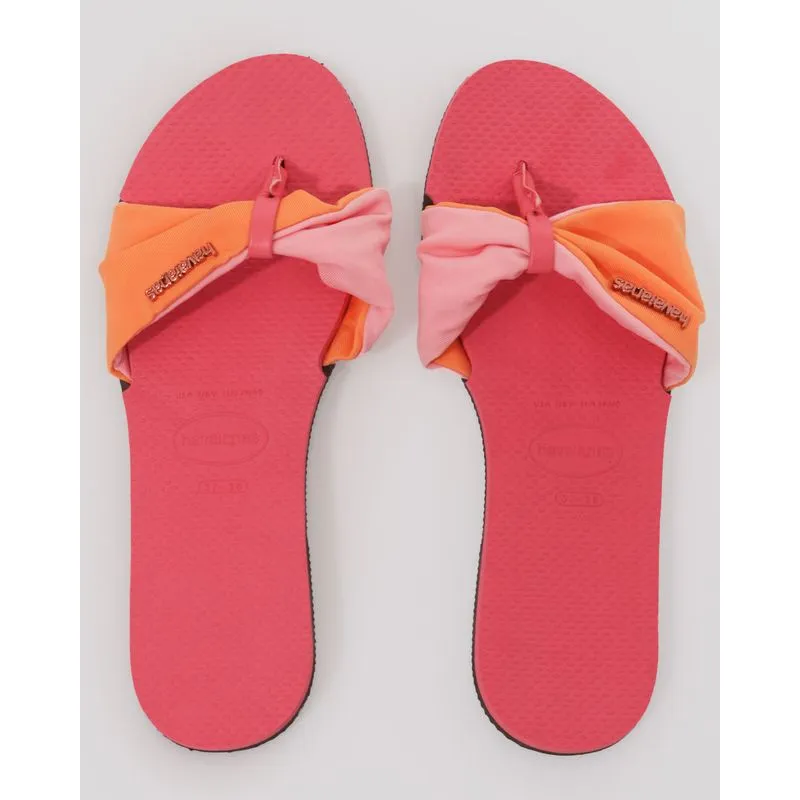 Rasteirinha Havaianas Feminina You St Tropez Color Rosa 39/40