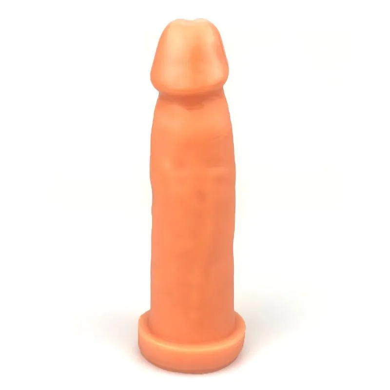 Tob Prótese Peniana em Silicone 16 x 5 cm Desire Tob Prótese Peniana em Cyberskin 16 x 5 cm Desire