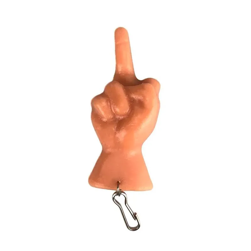 Chaveiro em Formato de Dedo do Meio Fuck You Desire