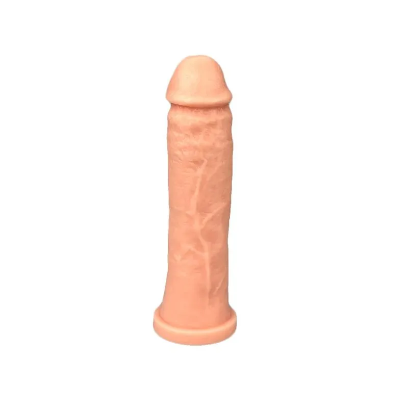 Pênis de Borracha Feito em Cyberskin Amoroso 18 x 4 Desire