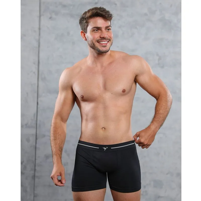 Cueca Boxer em Microfibra Sem Costura Seamless Dy Girl