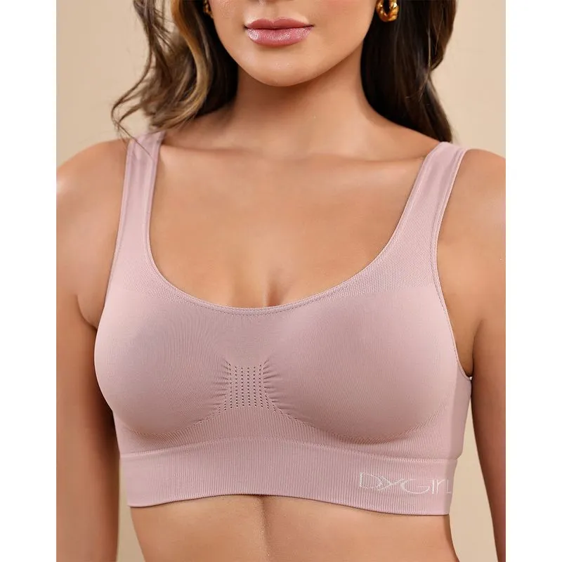 Sutiã Regata Seamless Sem Bojo e Sem Costura Dy Girl