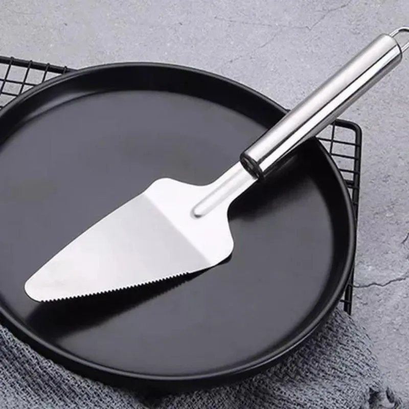 Kit 5 Espátulas Bolo Torta Moderna Premium Inox 26 Reforçada